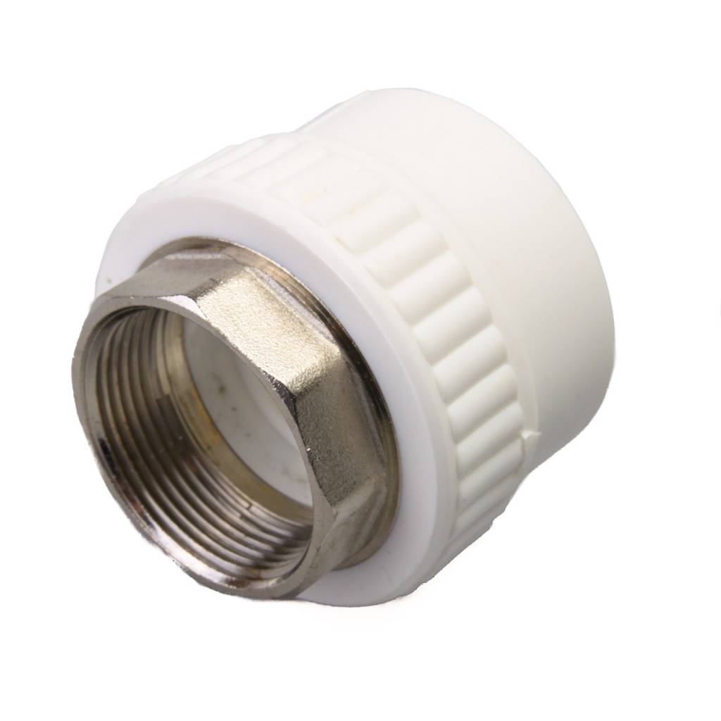 Муфта комбинированная внутр. резьба под ключ Ду 20x1/2"