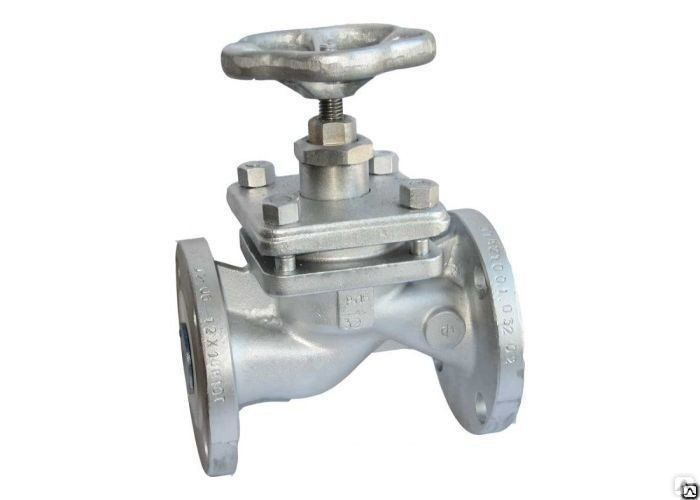 Вентиль запорный с прив. фланц. 15с68нж06 Ду 20 мм