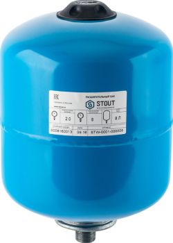 Гидроаккумулятор вертикальный объём 8л