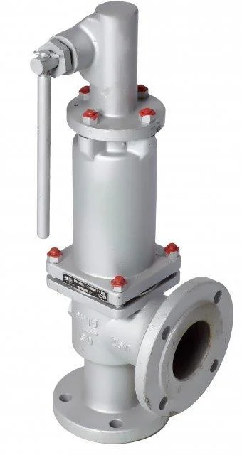 Клапан предохранительный пружинный с ручным подрывом 17с6нж Ду 100 мм