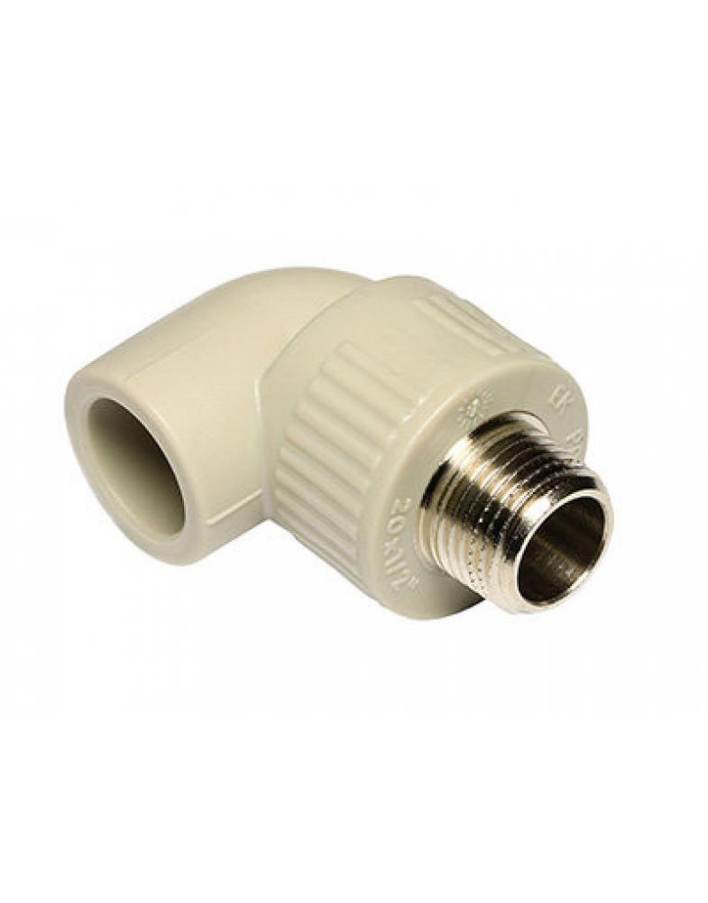 Угольник комбинированный наруж. резьба Ду 20х3/4"