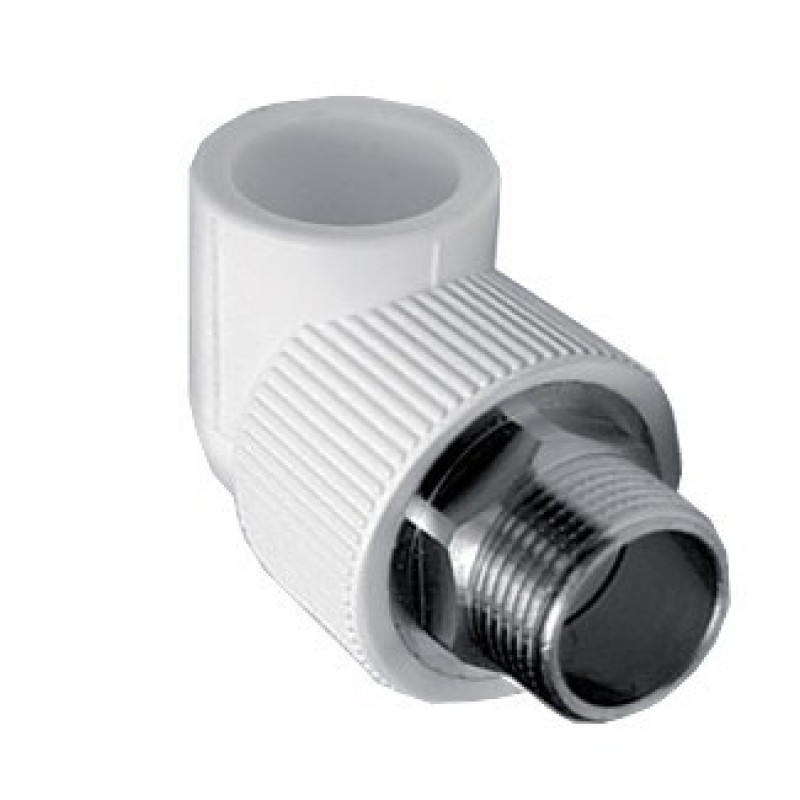 Угольник комбинированный наруж. резьба под ключ Ду 25х3/4"