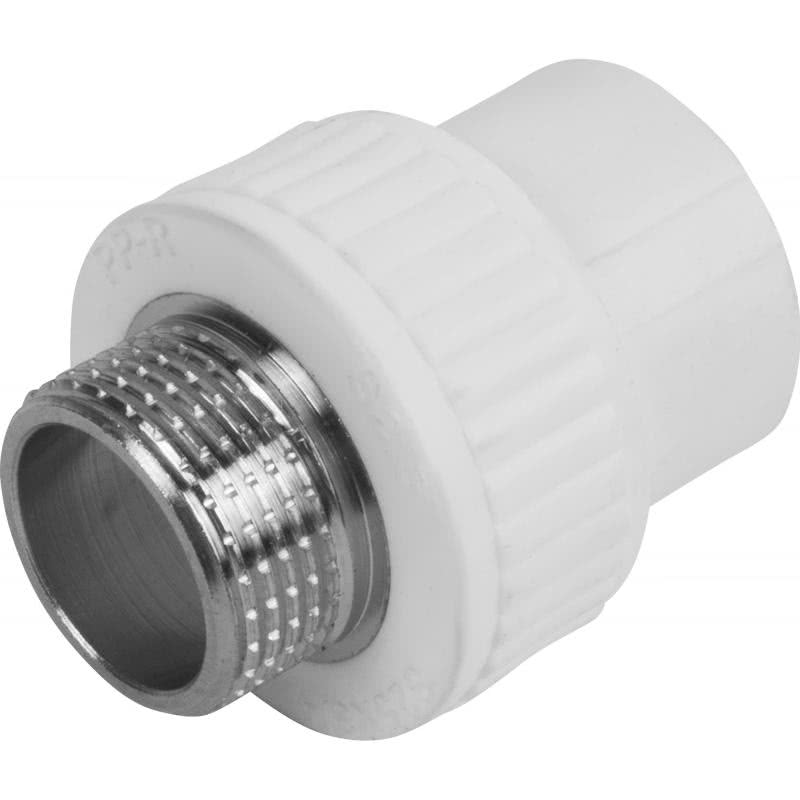 Муфта комбинированная наружняя резьба Ду 20x1/2"