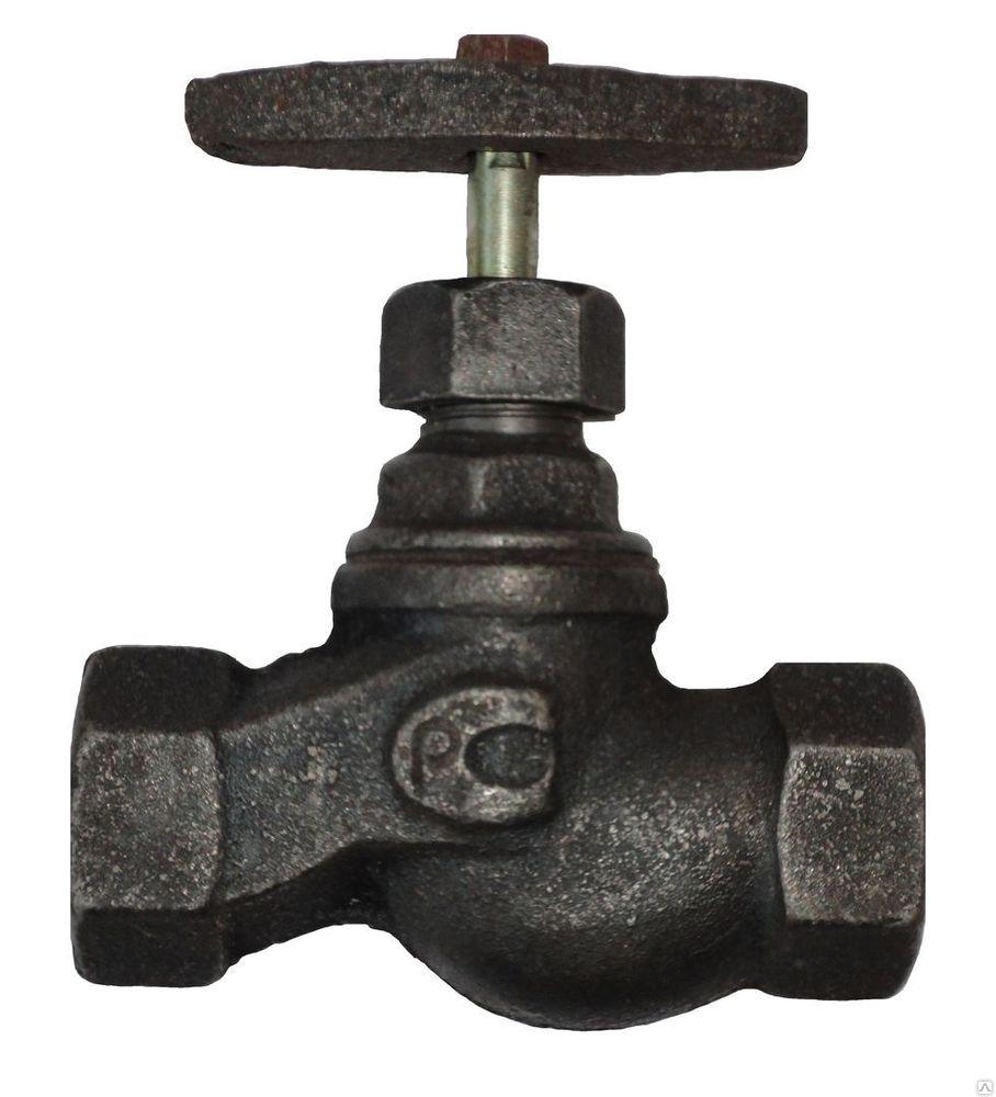 Вентиль проходной запорный муфтовый 15кч18п Ду 65 мм