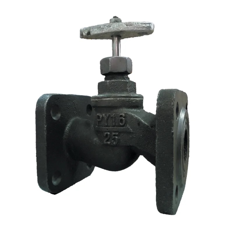 Вентиль проходной запорный фланцевый 15кч12п Ду 20 мм